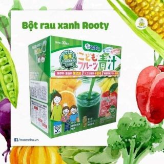 Bột rau xanh trị táo bón