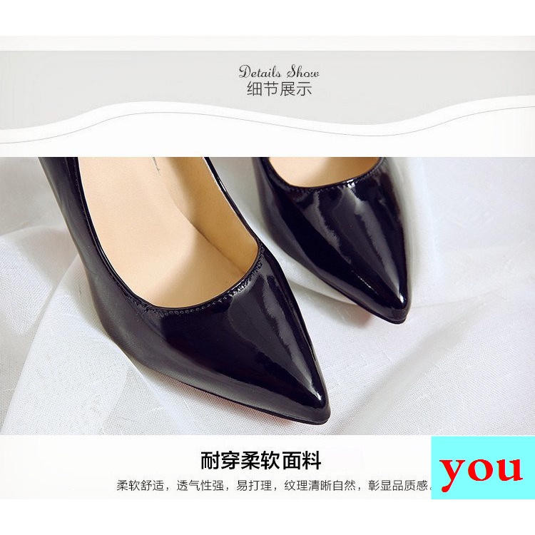 Giày Cao Gót Size Lớn 41 42 12cm Zhuan35-44 Thời Trang Dành Cho Nữ