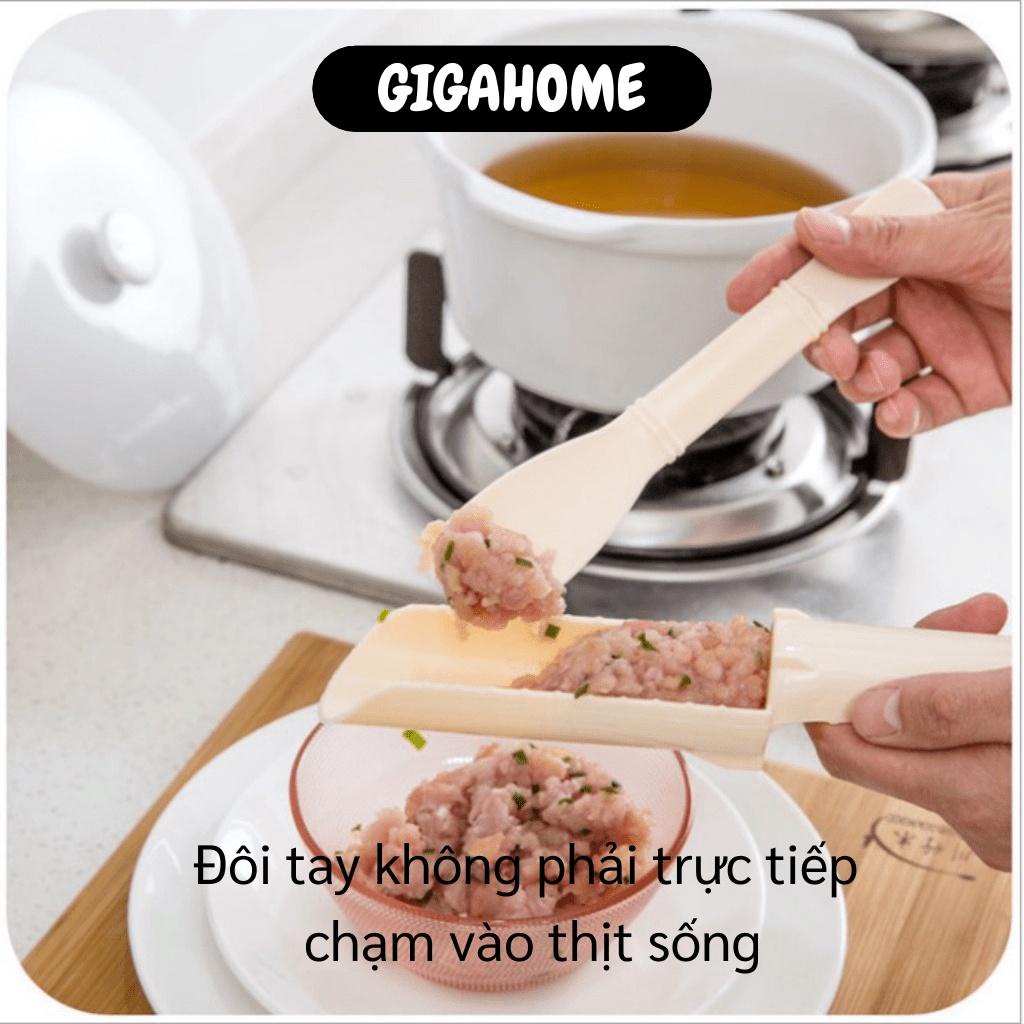 Dụng cụ làm thịt viên   GIÁ VỐN]  Dụng cụ chia thịt viên tiện lợi bằng nhựa giữ an toàn cho tay bạn khỏi hơi nóng 6370