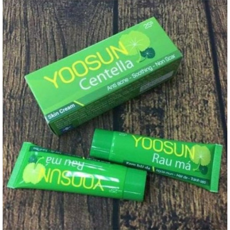 Yoosun Rau Má 25gr - Mát da, Ngừa mụn, Tránh Sẹo , Mờ thâm - SGP