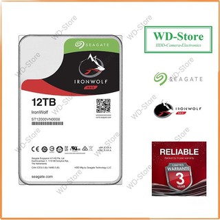 Ổ cứng hdd 12tb seagate ironwolf chuyên dùng cho nas - server