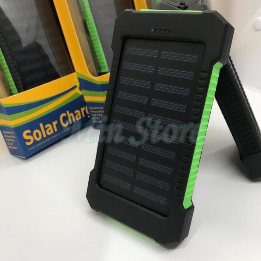 Sạc Dự Phòng Năng Lượng Mặt Trời 30000mAh - Hàng chính hãng - Pin Sạc Dự Phòng chống nước, chống sốc Solar Charger M43