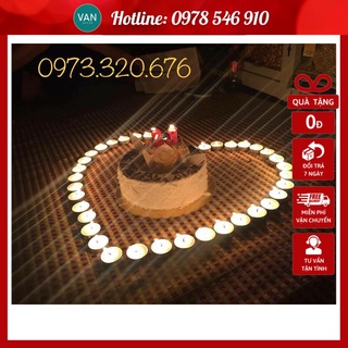 SET nến tealight trang trí sinh nhật ( 40 viên nến tealight)