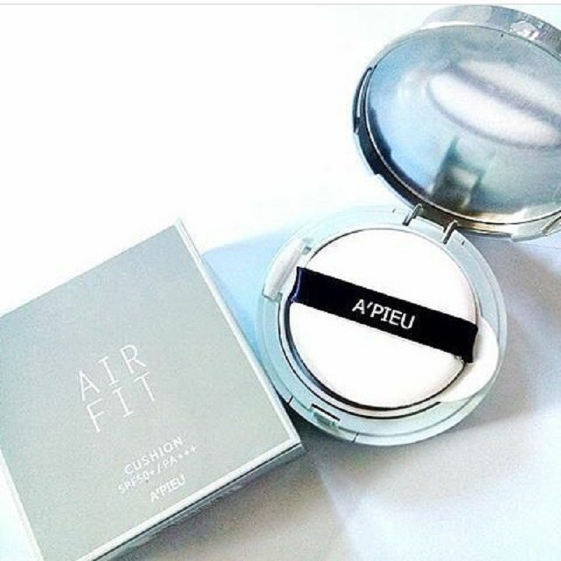 Phấn nước A Pieu Air Fit Cushion XP SPF 50/PA+++ (xanh)
