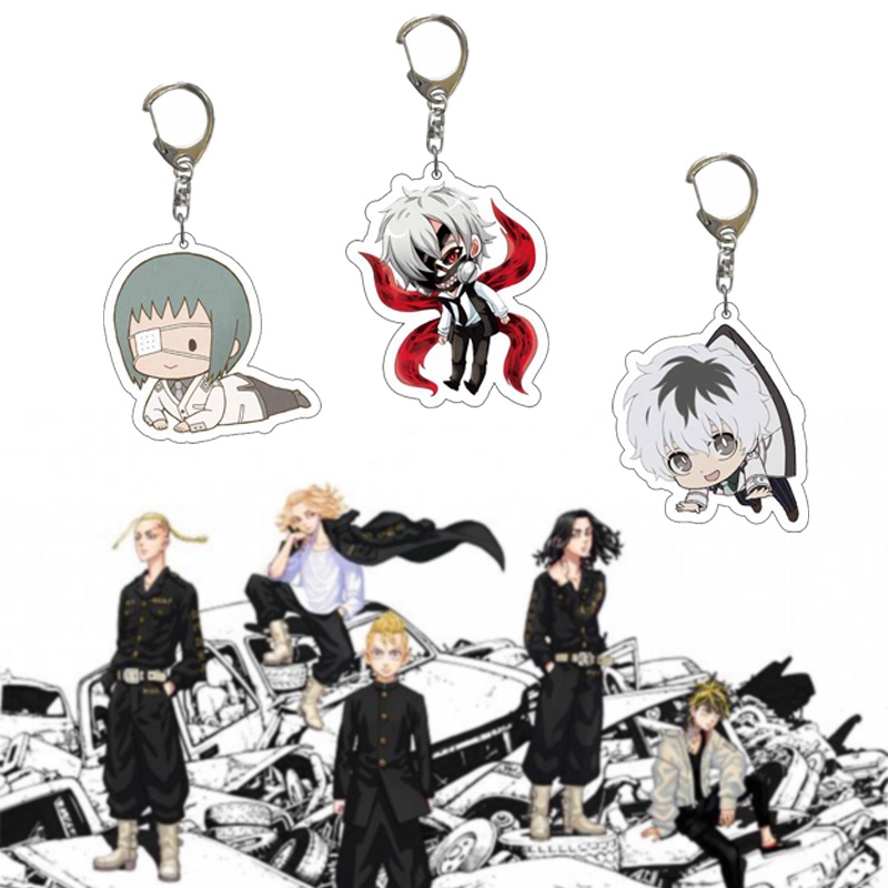 Móc Chìa Khóa Hình Nhân Vật Kaneki Ken Trong Tokyo Ghoul
