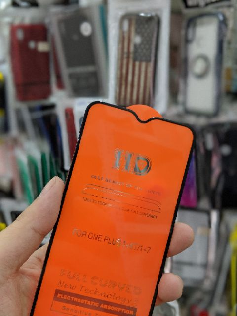 Kính cường lực 11D cho Redmi Note 8 / OnePlus 6T / OnePlus 7 dùng chung Full màn ôm viền 2.5D chất đẹp cao cấp