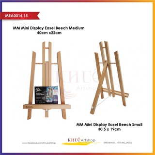 Giá vẽ để bàn mont marte / 40x22cm, 30.5x19 cm / gỗ beechwood