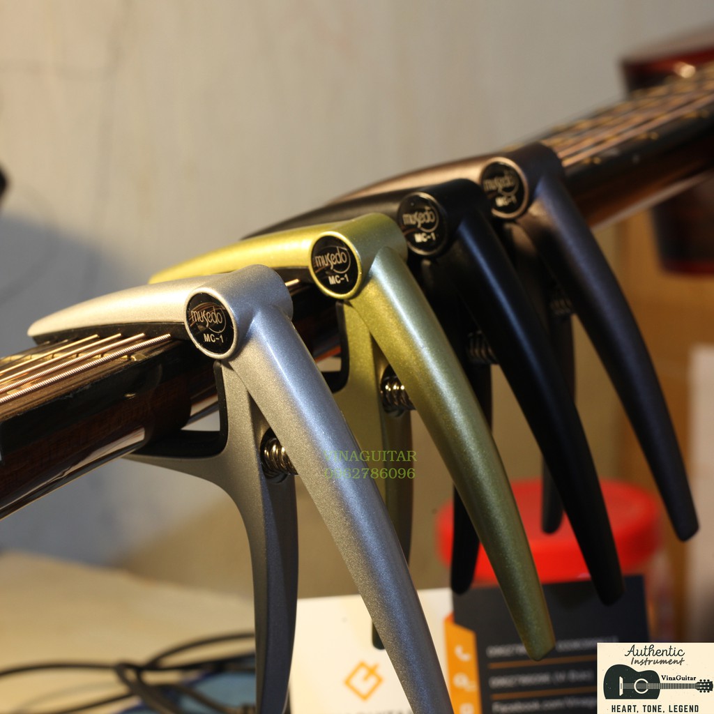  Capo Guitar Musedo Mc1- Kẹp đàn Guitar chính hãng