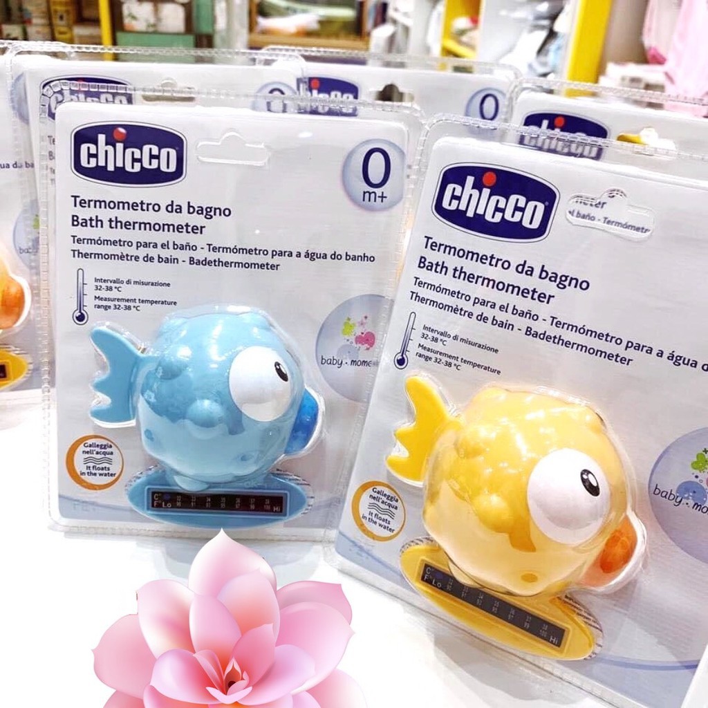 7452511 Đo nhiệt độ nước tắm hình chú cá vàng Chicco