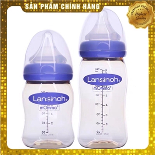 Bình sữa Lansinoh Momma 160ml / 240ml