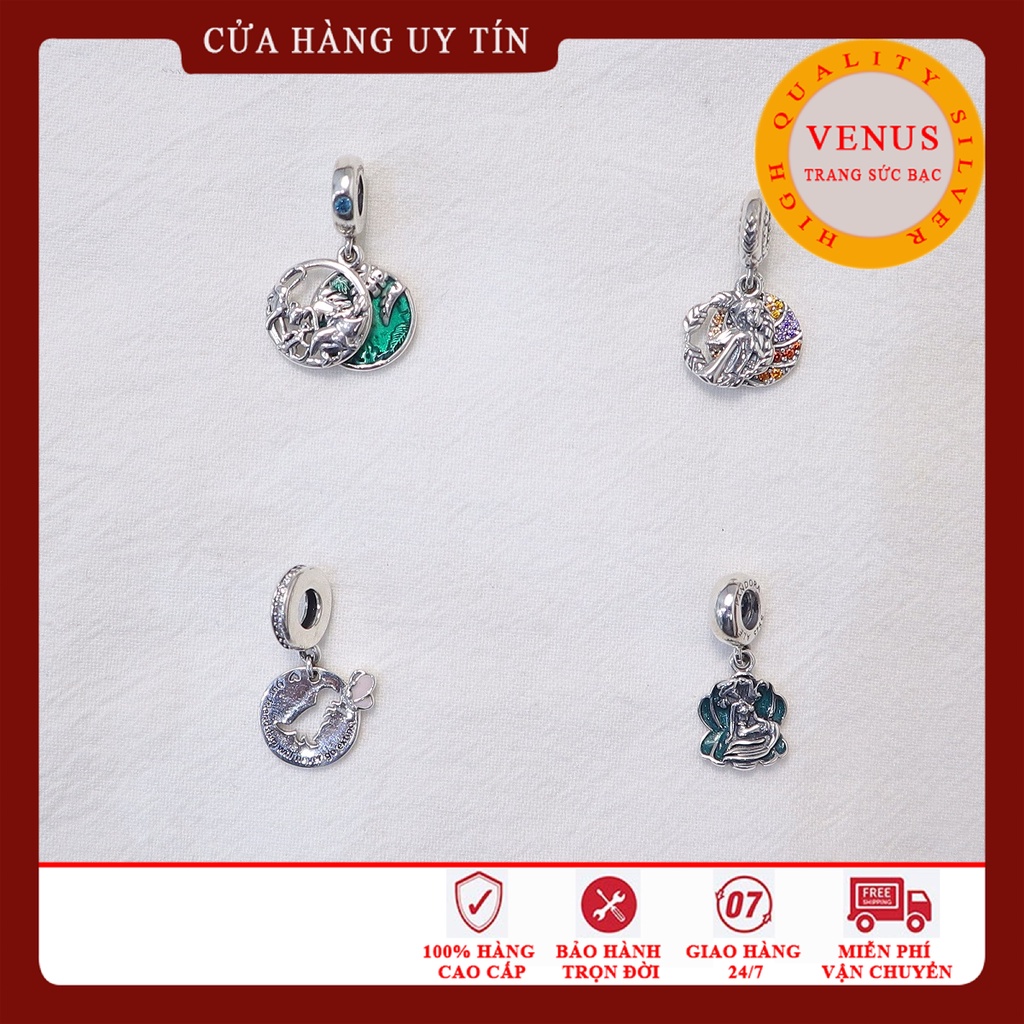 [Charm bạc 925 cao cấp] Charm treo công chúa Anna- Mã sản phẩm VENUST8