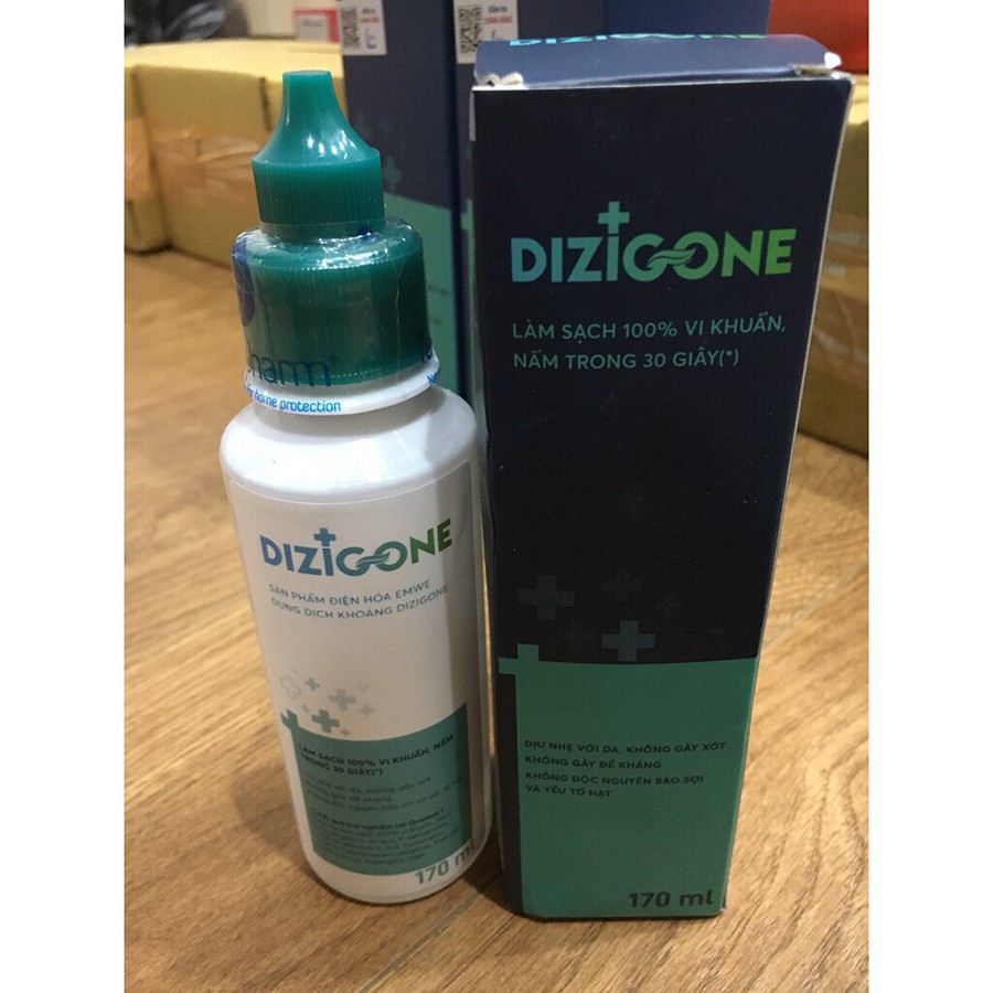 Dizigone (lọ 300ml) - Dung dịch kháng khuẩn đa năng, khử mùi hôi khoang miệng, phòng ngừa lây lan dịch