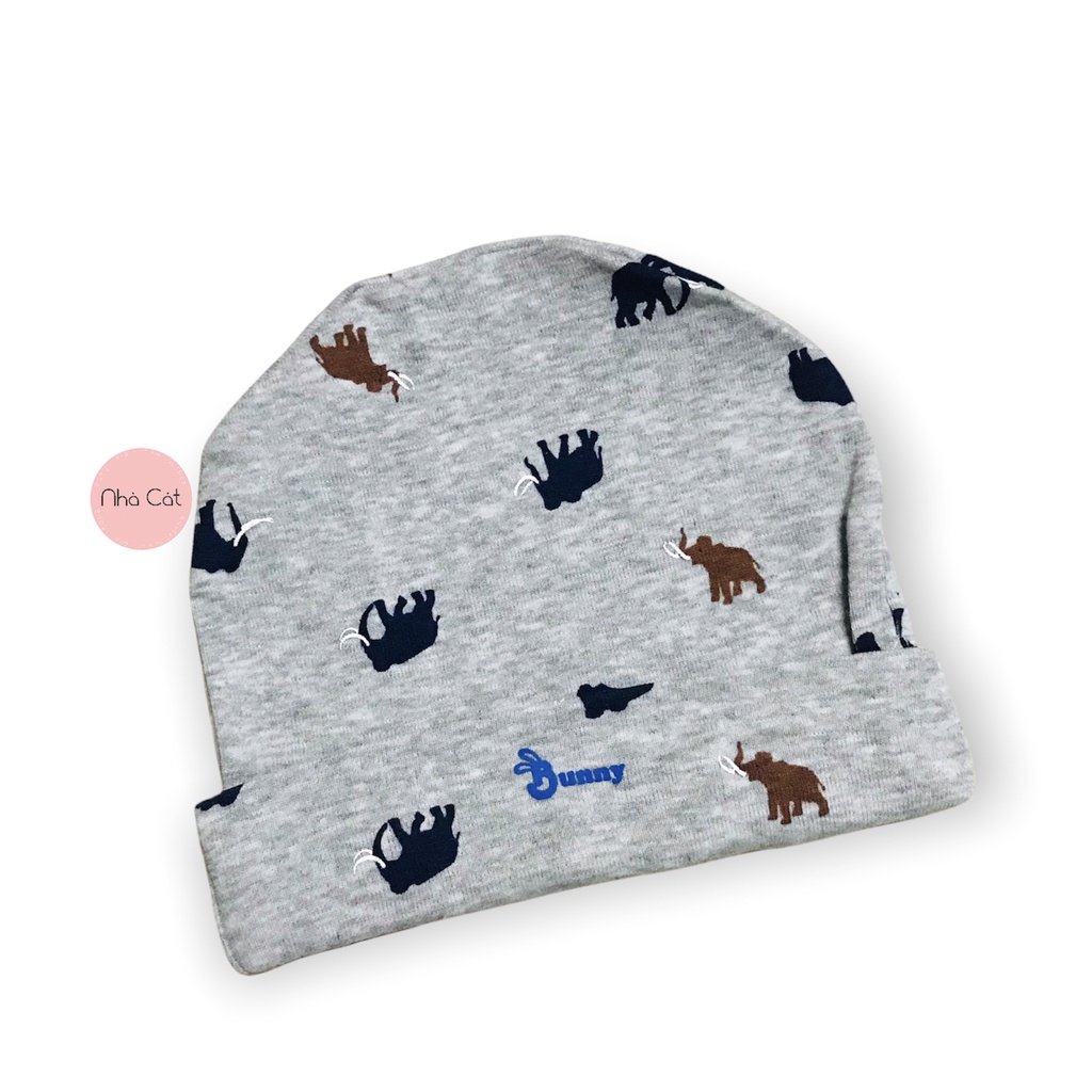 Mũ sơ sinh 0-6m cotton xuất