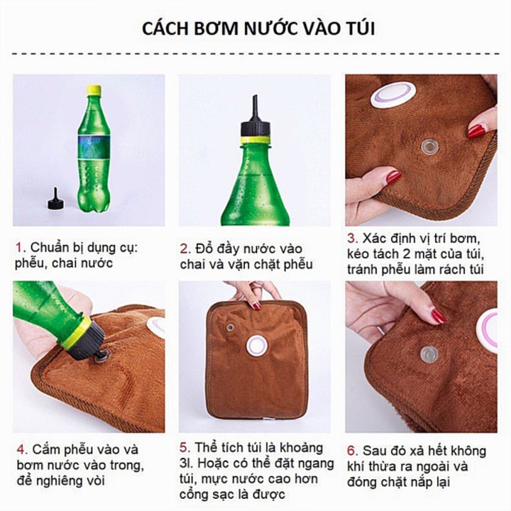 Túi Sưởi,Chườm Điều Trị Bầm Tím Đau Nhức Chân Tay