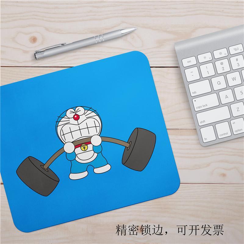 Thảm Lót Chuột Chơi Game Họa Tiết Mèo Máy Doraemon Dễ Thương Cho Nữ