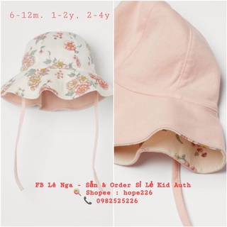 Mũ mềm HM ES size 6-12m, 1-2y, 2-4y (Lưu ý đo vòng đầu)