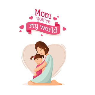 Notebook - Mom, you're my world (TB)
