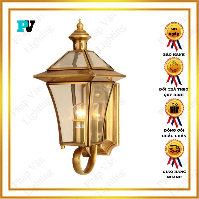 Đèn Treo Tường PHÁP VÂN LIGHTING , Đèn Gắn Tường , Đèn Trang Trí Ngoài Trời Chống Nước Chất Liệu Đồng