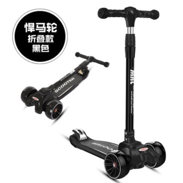 Xe Scooter cho bé  HÀNG CHÍNH HÃNG  Xe Scooter 3 in 1 xuất Mỹ bánh xe có đèn phát sáng