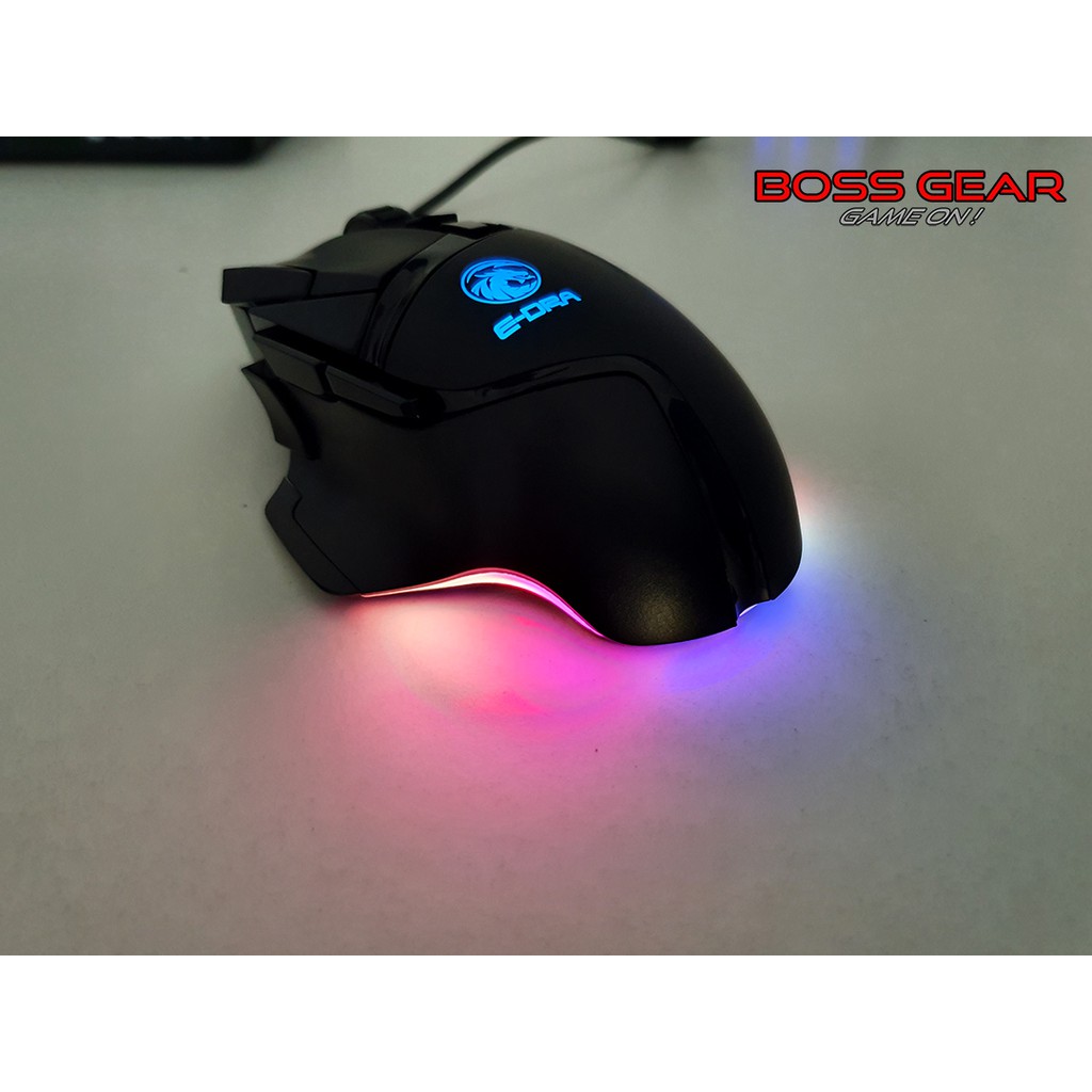 Chuột Gaming E-Dra EM6502 Pro ( 50 triệu lượt bấm, 16000 DPI, LED RGB, Có PM riêng )