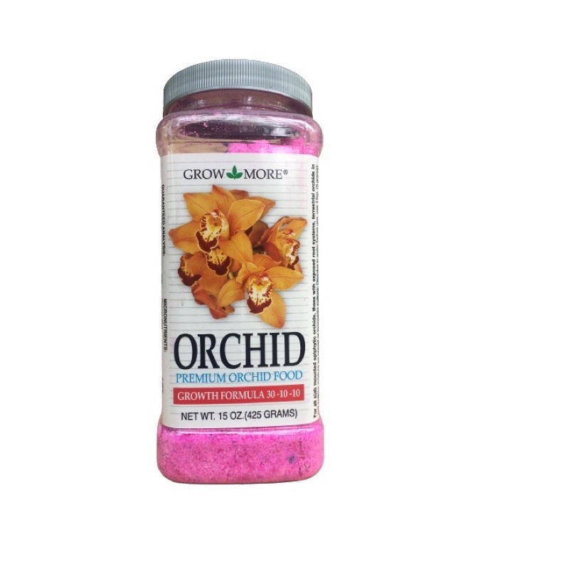 Phân bón Grow More Orchid 30-10-10 chuyên dùng cho lan nhập khẩu Mỹ Growmore 425 gram