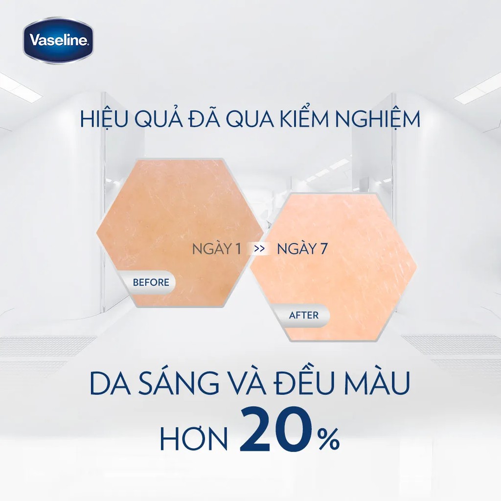 Dưỡng thể hoạt tính Vaseline dưỡng da sáng ẩm căng mịn với hoạt chất tối ưu 250ml | BigBuy360 - bigbuy360.vn