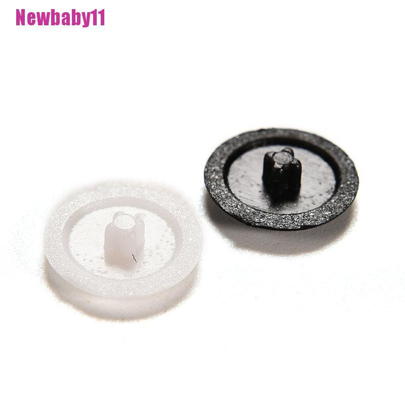 Set 11 / 50 / 200 Kẹp Nhựa Màu Trắng / Đen Chuyên Dụng