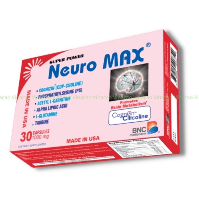 Viên bổ não Super Powder Neuro Max