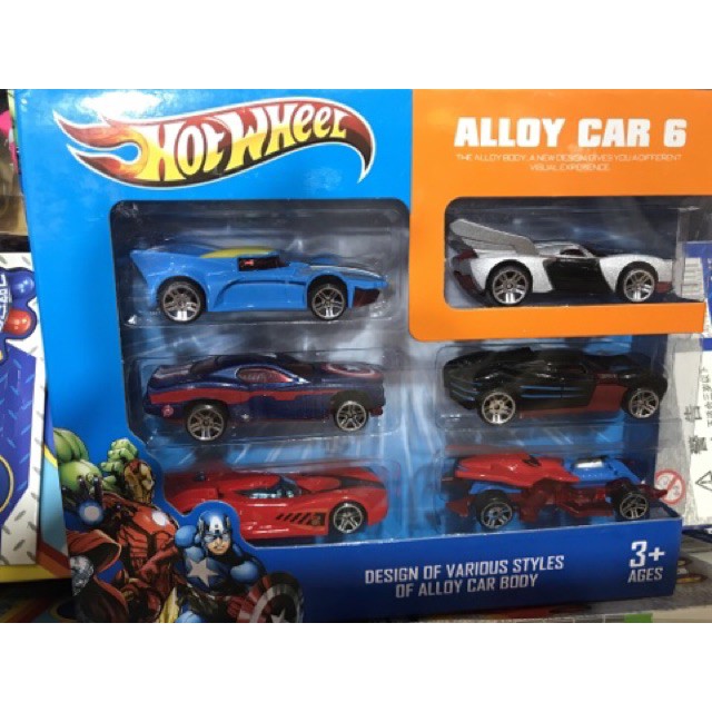 [ ĐỒ CHƠI ] Bộ 6 xe HotWheel