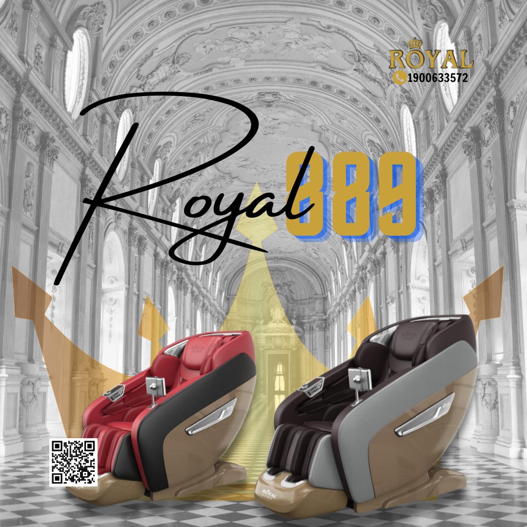 Ghế Massage Trị Liệu Toàn Thân ROYAL R889