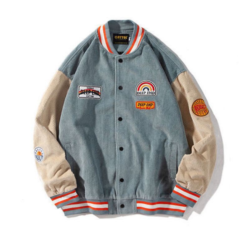 😍 Áo khoác bóng chày nam nữ nhung 3 lớp dày dặn siêu hot 2020 (Ms A95) | BigBuy360 - bigbuy360.vn