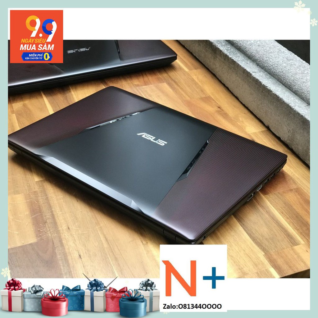 Laptop Asus GL553V : i5-7300HQ, 8Gb, SSD128Gb+1Tb, GTX1050 4G, 15.6FullHD  - FX53V
