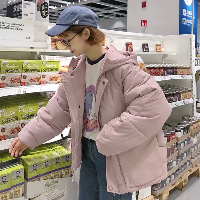 [ORDER] ÁO KHOÁC PHAO SIÊU ẤM ULZZANG DỄ THƯƠNG 4 màu( CÓ VIDEO, ẢNH THẬT ở cuối)