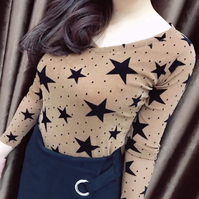 Áo nhũ sao ánh kim tuyến