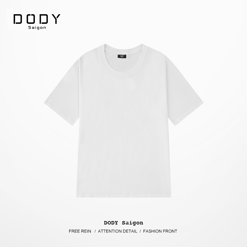 Áo thun trơn Unisex Nam Nữ - Áo phông ngắn tay nam nữ tay lỡ form rộng oversize nhiều màu [DODY Saigon / Áo thun trơn] | BigBuy360 - bigbuy360.vn