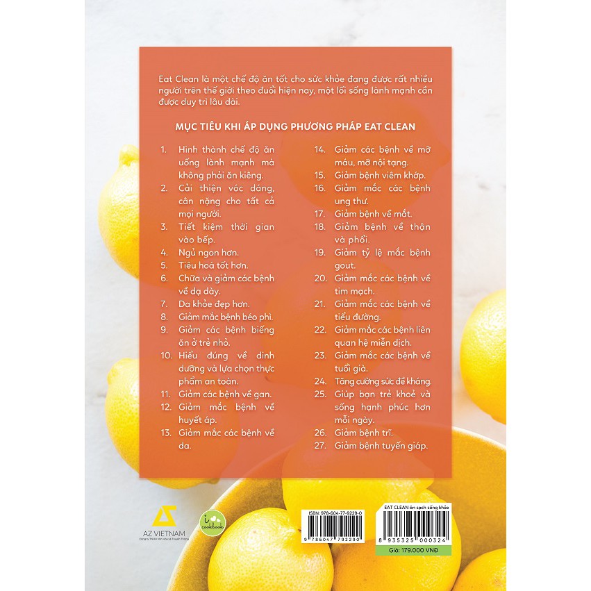 Sách - Eat Clean - Ăn sạch sống khỏe