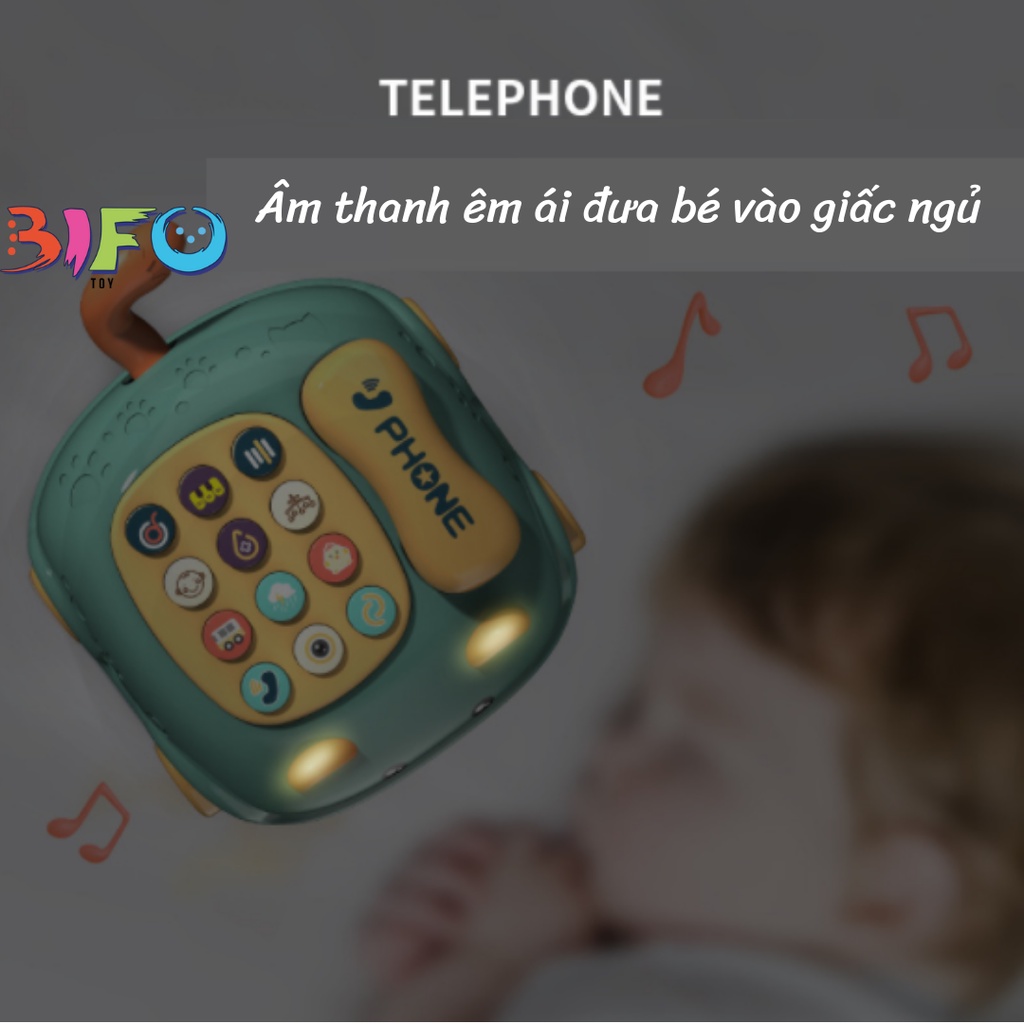 Điện thoại ô tô đồ chơi cho bé đồ chơi 2in1 có hộp đẹp