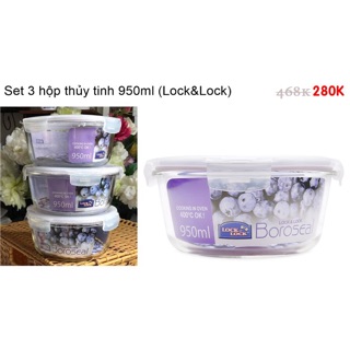 Hộp thuỷ tinh Lock and Lock 950ml