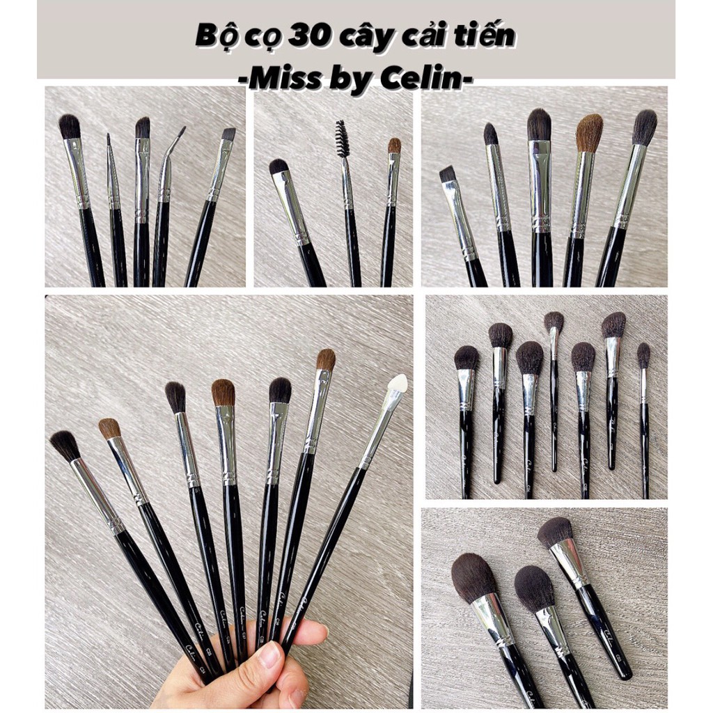 Bộ cọ 30 cây Celin (Nâng Cấp)