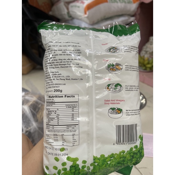Bún tàu ( miến )  đậu xanh -200gram