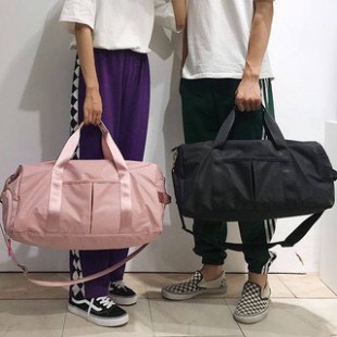 [ HCM + freeship ] Túi du lịch xách tay, túi tập gym chống thấm kèm dây đeo size lớn có ngăn để giày tiện dụng