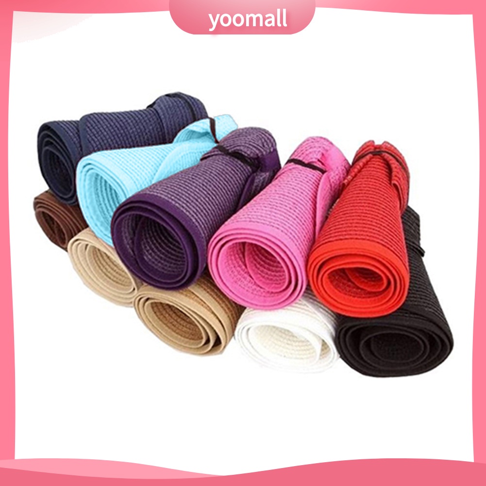 Nón Vành Rộng Đan Rơm Chống Nắng Mùa Hè Có Thể Gấp Gọn Cho Nữ