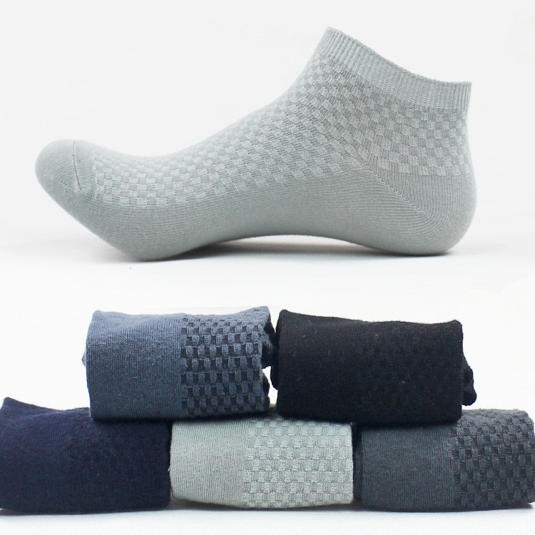 Tất nam cổ ngắn, Vớ nam cotton sợi tre cao cấp thời trang lịch lãm  - Mã sản phẩm: TN01