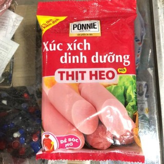 Xúc Xích PONNIE Thịt Heo Gói 175g (5 cây x75g)