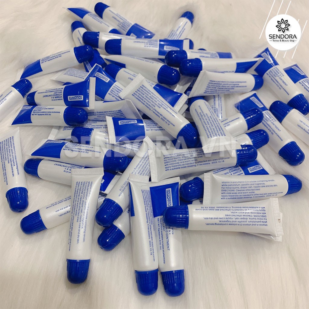 10 Dưỡng Fougera Vitamin A&D sau phun xăm mày, môi