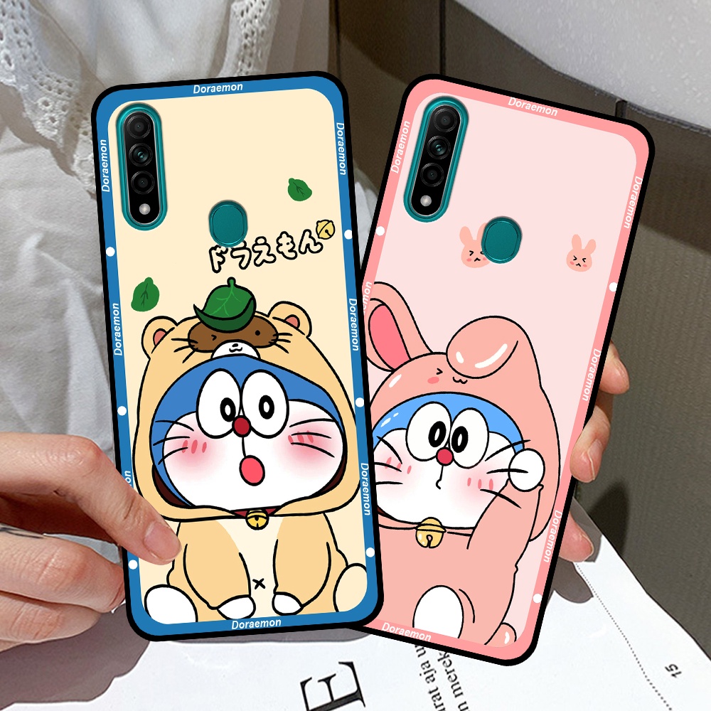 Ốp Oppo A31 in hình cặp đôi doremon, hổ, khủng long dễ thương