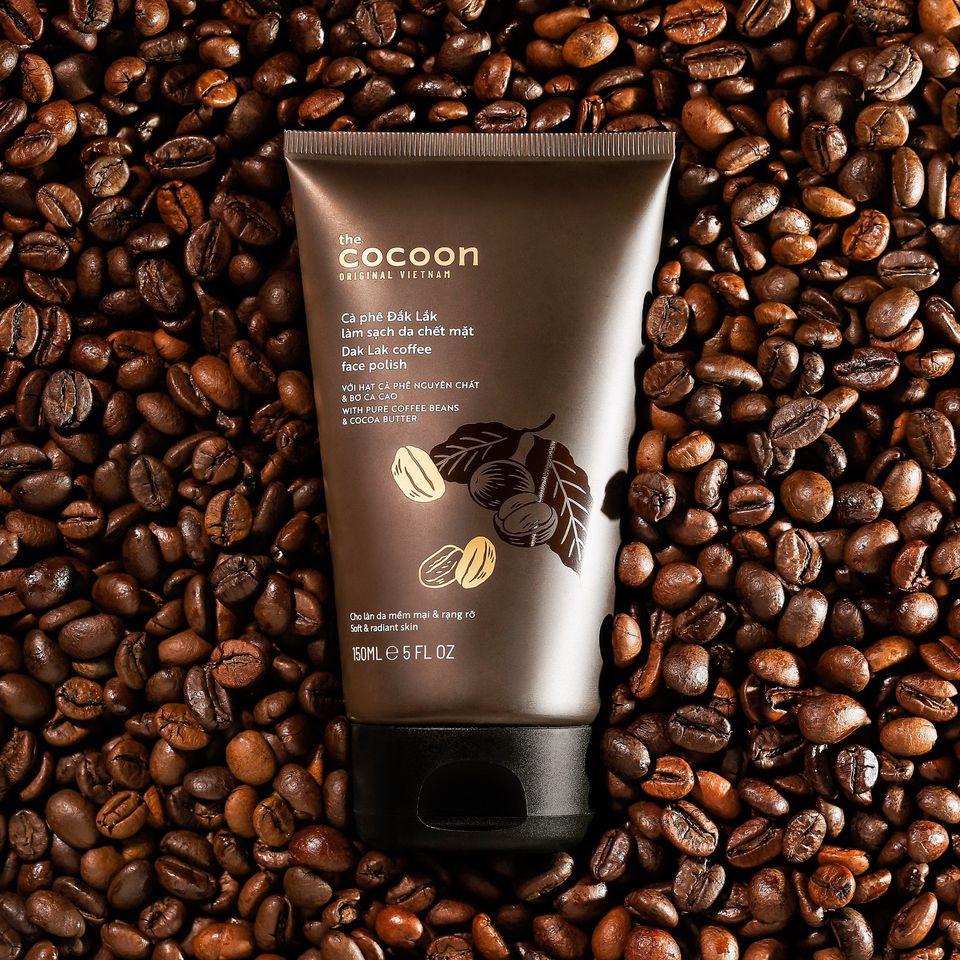 [Mã BMBAU50 giảm 7% đơn 99K] Cà Phê Đắk Lắk Làm Sạch Da Chết Mặt Cocoon 150ml (Dak Lak Coffee Face Polish)