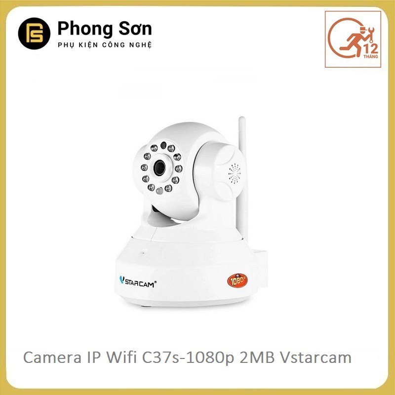 Camera wifi IP Vstarcam C37s Full HD 1080P , Bảo hành 12 tháng