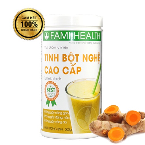 Tinh bột nghệ cao cấp. Hàng chính hãng
