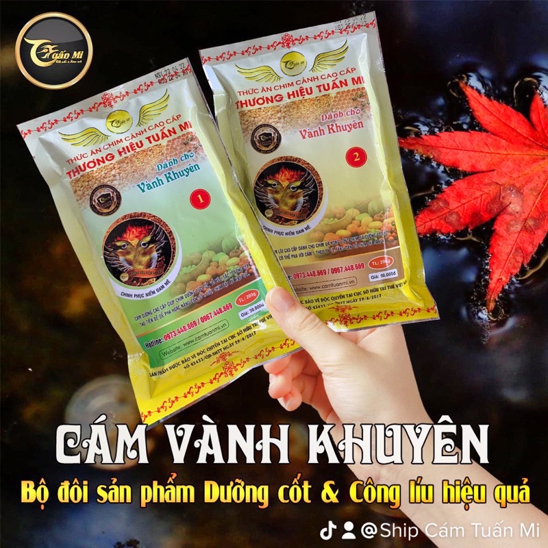 Cám Vành Khuyên Gột mộc số 0 Tuấn Mi